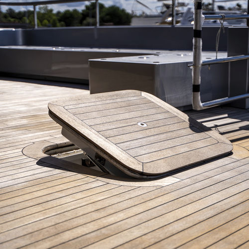Deckluke für Yacht - IACOMELLI SRL - für Schiffe / quadratisch / rechteckig