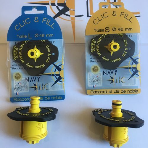 Verbindungsstück für Deckeinfüllstutzen - Clic & Fill - NAVY CLIC