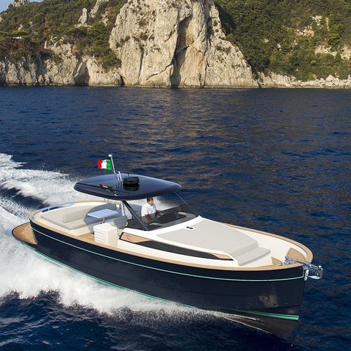 Express-Cruiser / Innenborder - 35 - APREAMARE - Außenborder / zweimotorig / Open