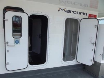 Tür für Schiffe - Series 21 - SEAGLAZE MARINE WINDOWS LIMITED - wetterdicht / GRP / Verbundwerkstoff