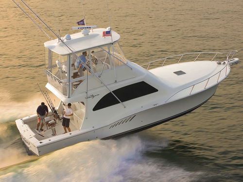 Express-Cruiser / Innenborder - 41 CONVERTIBLE - Albemarle - Flybridge / Sportfischer / 5 Kojen