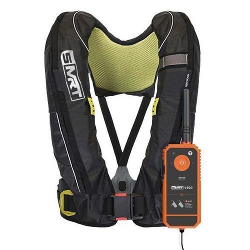 Aufblasbare Rettungsweste - Deckvest - MRT - 275 N / unisex / schwarz
