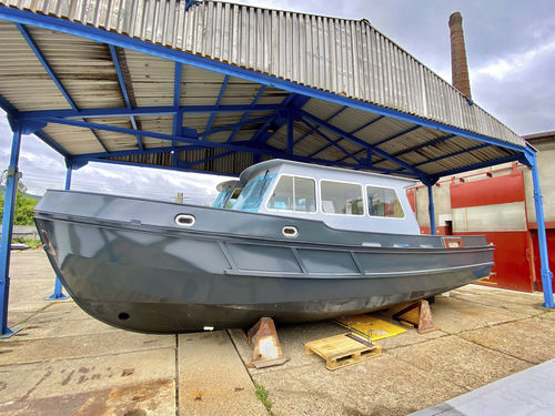 Diesel-Trawler - JANTAR - BARKMET BOATS - Stahl / max. 8 Personen / 1 Kabine