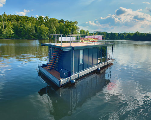 Katamaran-Hausboot - Pallas Smart - BARKMET BOATS - Innenborder / Diesel / Elektro-Solar