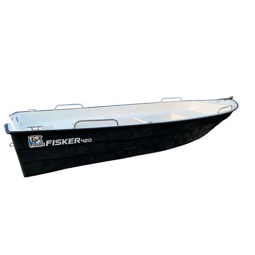 Offenes Boot / Außenborder - Fisker V420 - Boatbuilding Motor Yacht Sp. Z o.o. - halbstarr / Open / für die Fischerei