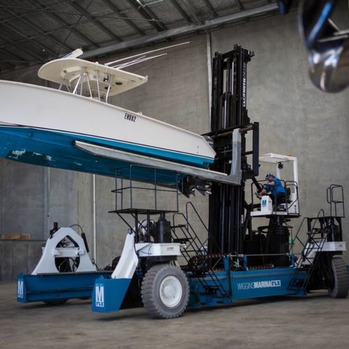 Gabelstapler für Hafen - FLX - Wiggins Lift - für Boote / mit Allradlenkung