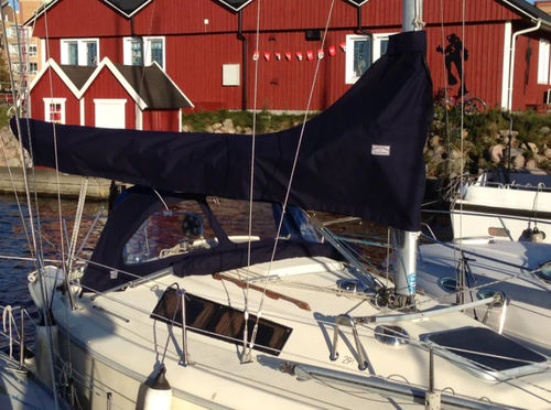 Schutzhülle für Segelboot - KAPELL ANNAT - für Segel / für Baum / schwarz