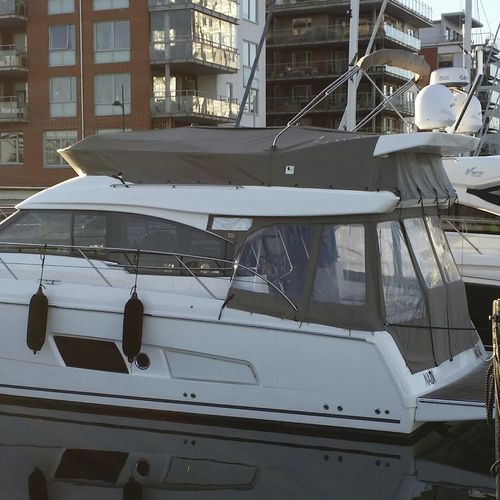 Schutzhülle für Boote - KAPELL ANNAT - Flybridge / grau