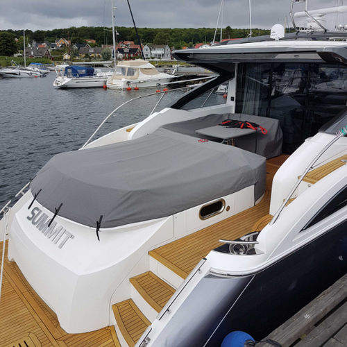 Liegestuhl für Boot - Sunbed - KAPELL ANNAT - grau