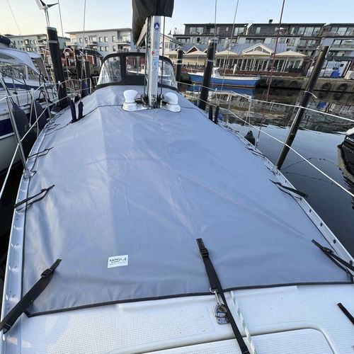 Segelbootabdeckung - KAPELL ANNAT - PVC / grau