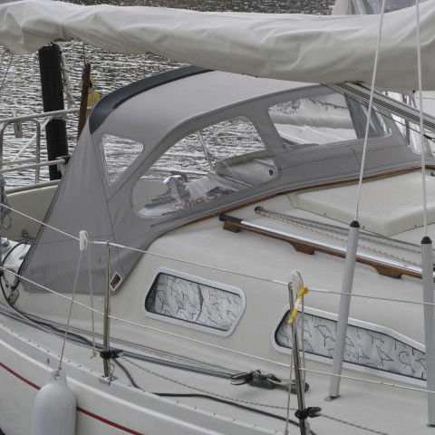 Roofdach für Segelboot - Albin Ballad - KAPELL ANNAT - für Boote / für Ruderhaus / mit Edelstahlstruktur