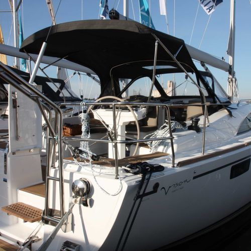 Roofdach für Segelboot - Bavaria 42 Vision - KAPELL ANNAT - für Ruderhaus / mit Edelstahlstruktur / schwarz