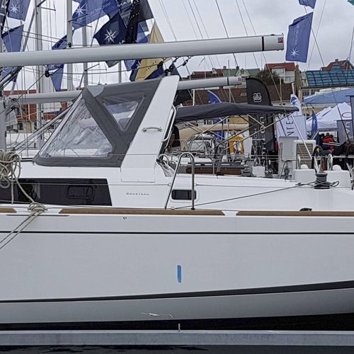 Roofdach für Segelboot - Oceanis 38 - KAPELL ANNAT - für Ruderhaus / mit Edelstahlstruktur / grau