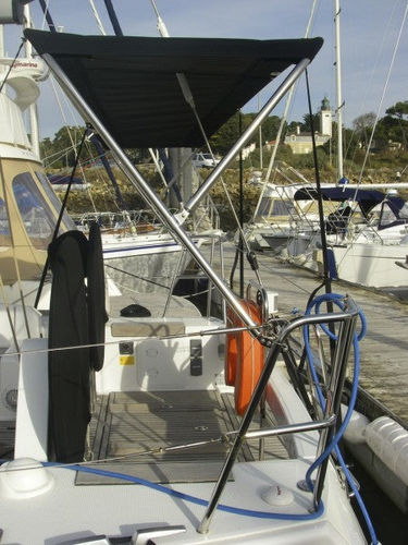 Bimini-Top für Segelboot - First 45 - KAPELL ANNAT - für Ruderhaus / mit Edelstahlstruktur / für Bénéteau
