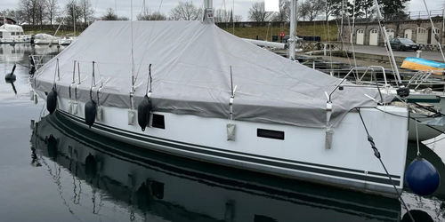 Reisetasche für Segelboot - Hallberg Rassy - KAPELL ANNAT - PVC / grau