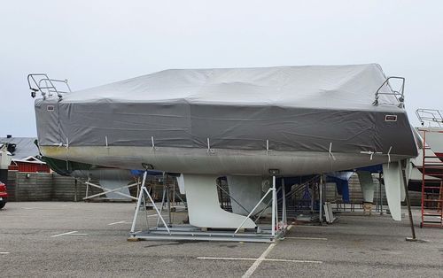 Reisetasche für Segelboot - Dehler 29 Skrovkapell - KAPELL ANNAT - Takelagen / für den Schiffsrumpf / grau