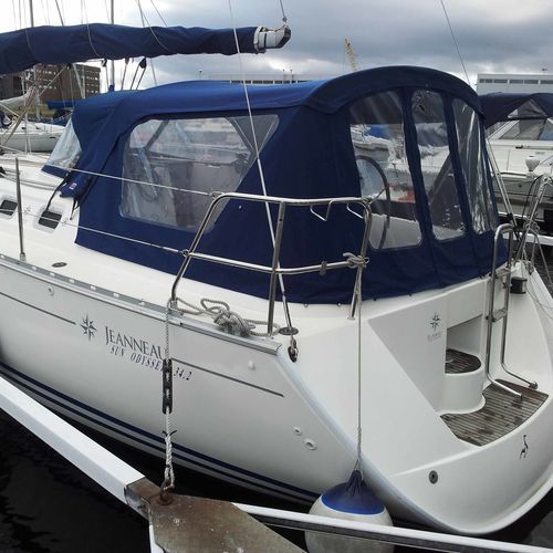 Cockpitverdeck für Segelboot - Sun Odyssey 34.2 - KAPELL ANNAT - für Jeanneau