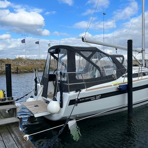 Cockpitverdeck für Segelboot - Sun Odyssey 349 XXL - KAPELL ANNAT - für Jeanneau