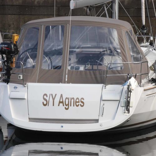 Cockpitverdeck für Segelboot - Sun Odyssey 439 Performance XXL - KAPELL ANNAT - für Jeanneau