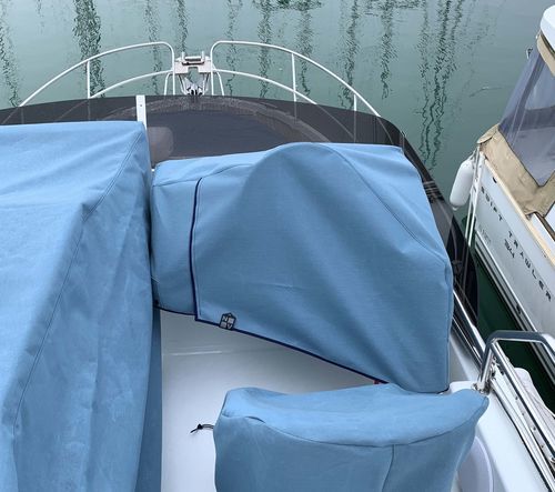 Hülle für Boot - Beneteau Antares 11 OB FLY - KAPELL ANNAT - Konsolen / blau