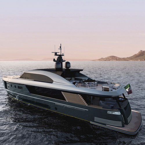 Motoryacht für Kreuzfahrten - MAGELLANO 30M - Azimut - Hardtop / V-Drive / 5 Kabinen