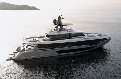 Superyacht für Kreuzfahrten - GRANDE 36 - Azimut - mit Steuerhaus / 5 Kabinen / 10 Kojen