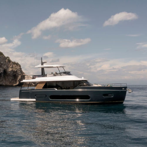 Motoryacht für Kreuzfahrten - MAGELLANO 60 - Azimut - Explorer / Flybridge / 3 Kabinen