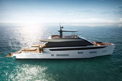 Motoryacht für Kreuzfahrten - SEADECK 9 - Azimut - Hardtop / IPS / 4 Kabinen