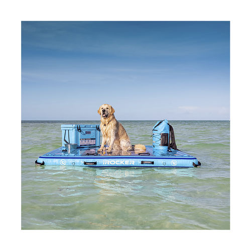 Plattform zum Baden - iROCKER - schwimmend / für Marineanwendungen