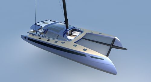 Katamaran-Segelyacht - BLUE COAST 65 - Catamaris - Hochseefahrten / 3 Kabinen / 6 Kojen