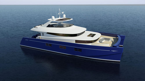 Motor-Katamarane Motoryacht - BLUE COAST 80’ POWER - Catamaris - Hochseefahrten / Hochleistung / verstellbar