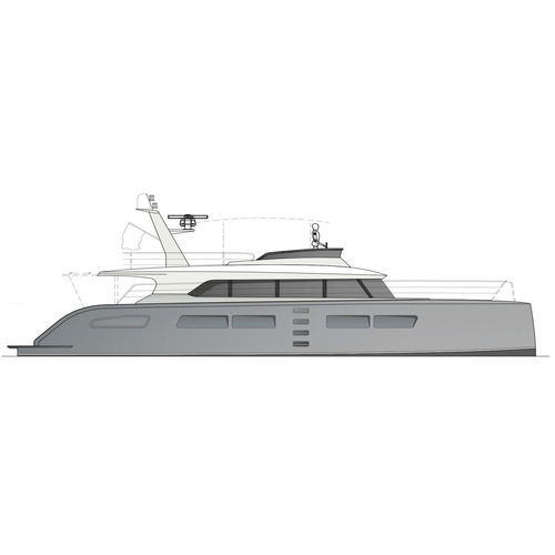 Katamaran-Motoryacht - CATAMARIS® 64 POWER - Catamaris - Hochseefahrten / Offshore / für Expeditionen