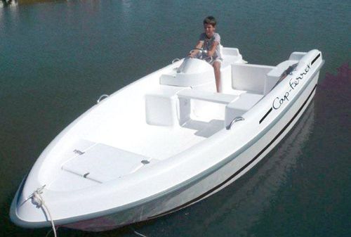 Außenborder-Konsolenboot - Cap-Ferret 452 - B2 marine - mit Seitenkonsole / Sportfischer / max. 5 Personen