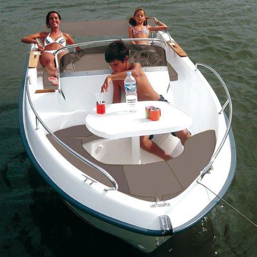 Innenborder-Konsolenboot - Cap-Ferret 472 - B2 marine - mit Mittelkonsole / max. 5 Personen / Sonnendeck