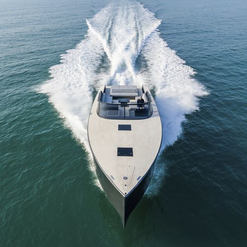 Motoryacht für Kreuzfahrten - 56 - VanDutch - Open / mit Doppelkonsole / IPS