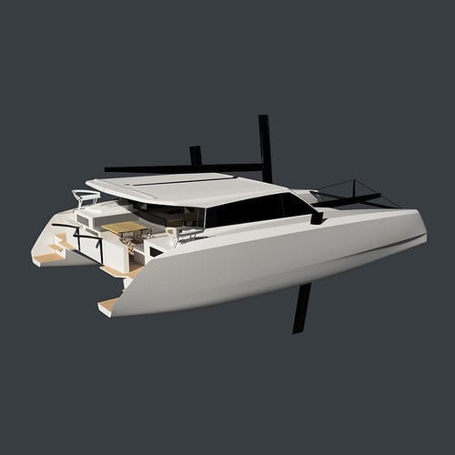 Katamaran-Segelyacht - R5 MKII - Ocean Renegade - für Kreuzfahrten / 3 Kabinen / 4 Kabinen
