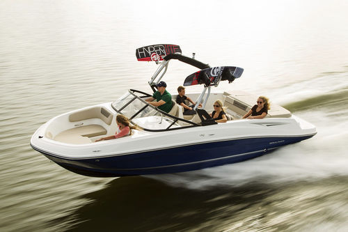 Innenborder-Runabout - VR6  - Bayliner - mit Doppelkonsole / Bowrider / Open