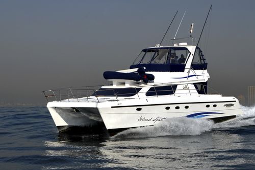 Express-Cruiser / Katamaran - POWERCAT 450 - African Cats - Innenborder / Flybridge / Sportfischer