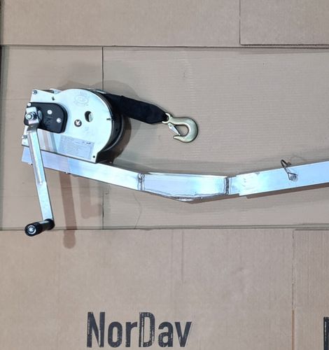 Davit für Boot - HD-Telescope - NORDAV - NORWEGIAN SWIVEL DAVIT SYSTEM - manuell / Edelstahl / Aluminium