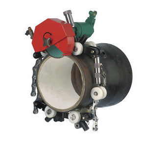 Kreisschneidemaschine - 5 80 series - CS Unitec - pneumatisch / Unterwasser