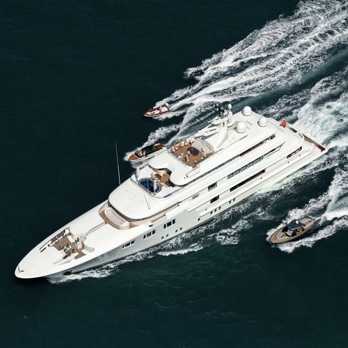 Megayacht für Kreuzfahrten - LADY E - Amels - Raised Pilothouse / nach Maß / mit multifunktionalem Achterdeck