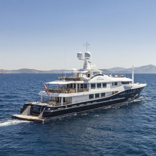Megayacht für Kreuzfahrten - LA FAMILIA - Amels - mit Steuerhaus / mit Helikopterdeck / nach Maß