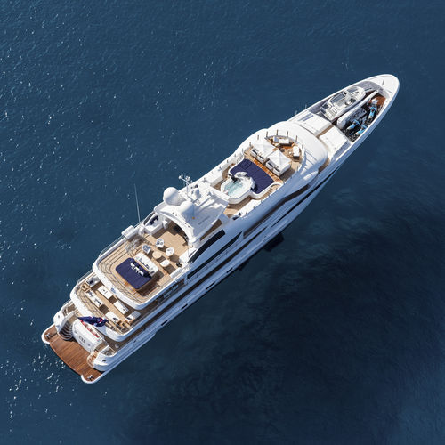 Megayacht für Kreuzfahrten - HALO - Amels - Raised Pilothouse / mit Pool / nach Maß