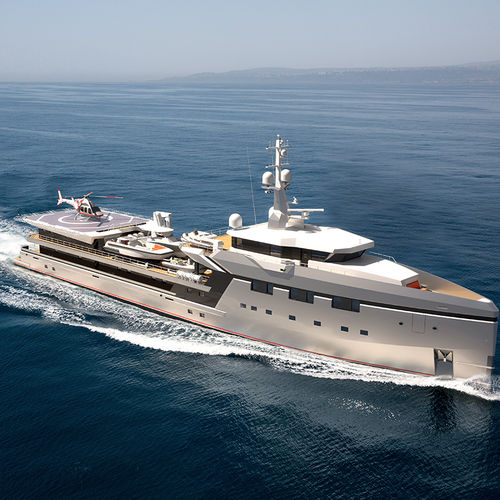 Megayacht für Kreuzfahrten - YS 75 - Amels - mit Steuerhaus / mit Helikopterdeck / nach Maß