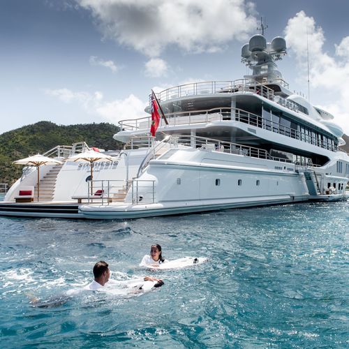 Megayacht für Kreuzfahrten - SYNTHESIS - Amels - klassisch / Raised Pilothouse