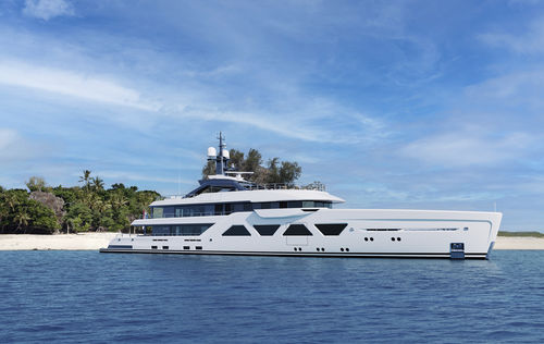 Megayacht für Kreuzfahrten - KHALIDAH - Amels - Raised Pilothouse / hybrid