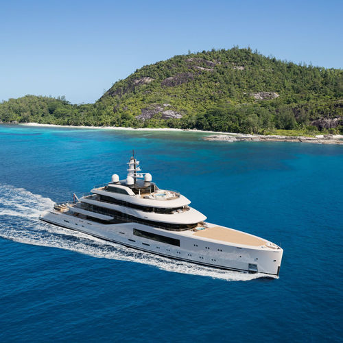 Megayacht für Kreuzfahrten - 8003 - Amels - Raised Pilothouse / semi-custom