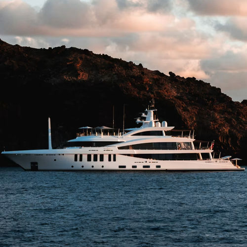 Megayacht für Kreuzfahrten - MOONSTONE - Amels - Raised Pilothouse / mit Helikopterdeck / nach Maß