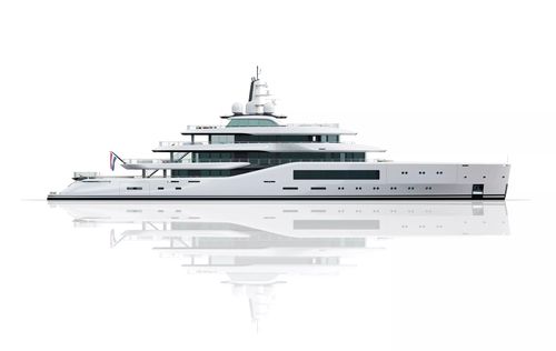 Megayacht für Kreuzfahrten - 8006 - Amels - Raised Pilothouse / mit Pool