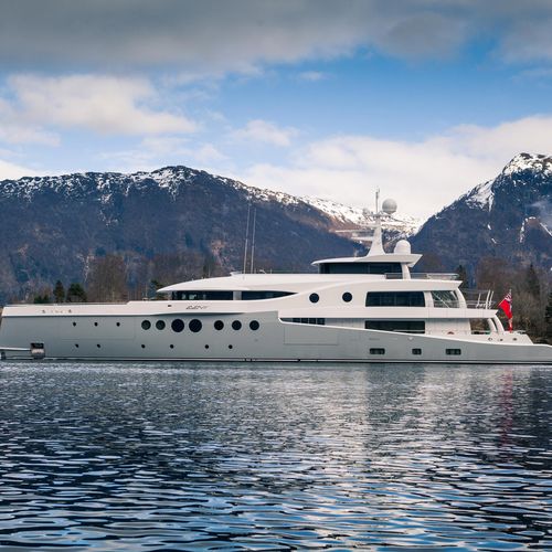 Megayacht für Kreuzfahrten - EVENT - Amels - mit Steuerhaus / senkrechter Bug / mit Helikopterdeck